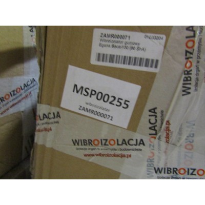 Wibroizolator 60 ShA/285 kg, Egana Beca-150